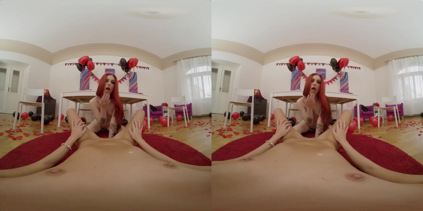 Anti-Valentines Day Party - Eveline Dellai, & Gigi Rouge - ePornhubs