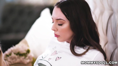 Lesbian sex with my horny stepdaughter Lily Larimar