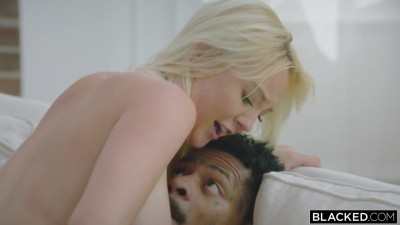 coed with nice big tits and a smooth shaved