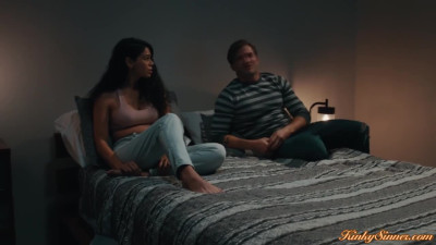 Brunette latina seducing then fucking her ex boyfriend