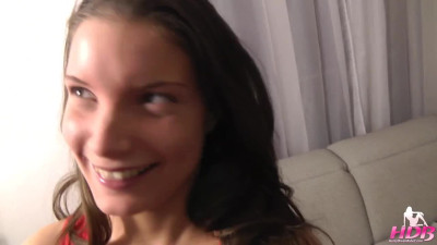HornyDreamBabeZ - Lina B Tiny Tornado Fucks Like Crazy and Takes Golden Shower