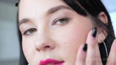 Aarol Renti - Pale brunette takes a BBC in her ass in HD
