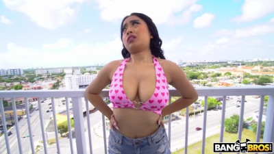 Luna Mills - Back Problems, Call 1-8-BangBros