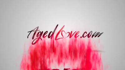 AGEDLOVE Stretched anal hole from old granny